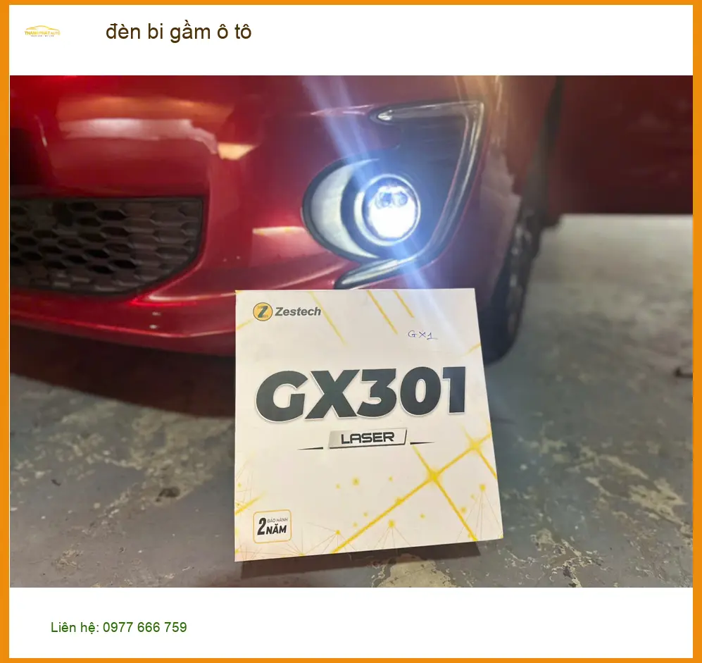 Anh Minh độ đèn bi gầm ô tô Mazda CX-5 tại Quận Tân Bình để tăng cường ánh sáng ảnh thực tế 3