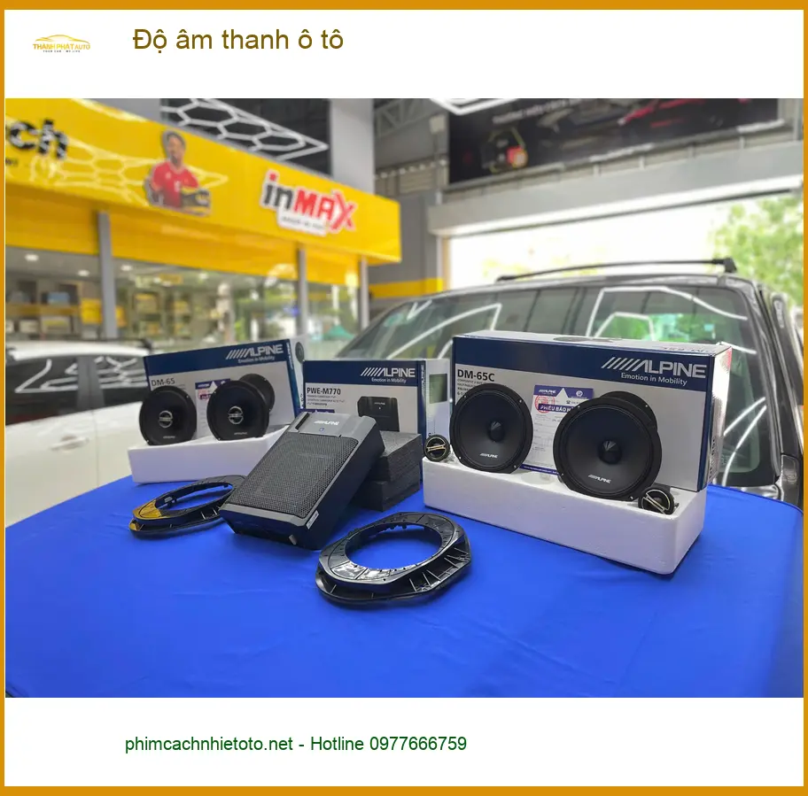 Chị Thảo nâng cấp âm thanh ô tô cho Hyundai Santa Fe tại Quận 7 để nghe nhạc hay hơn ảnh thực tế 4