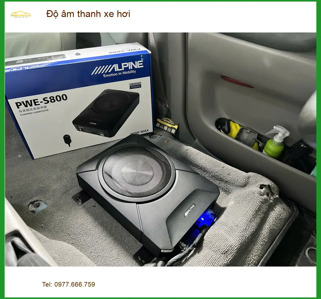 Anh Bảo độ âm thanh xe hơi cho Hyundai SantaFe tại Quận 2 để trải nghiệm âm nhạc sống động