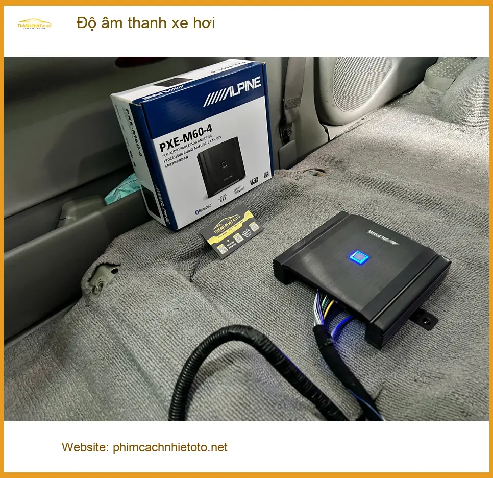 Anh Bảo độ âm thanh xe hơi cho Hyundai SantaFe tại Quận 2 để trải nghiệm âm nhạc sống động ảnh thực tế 2