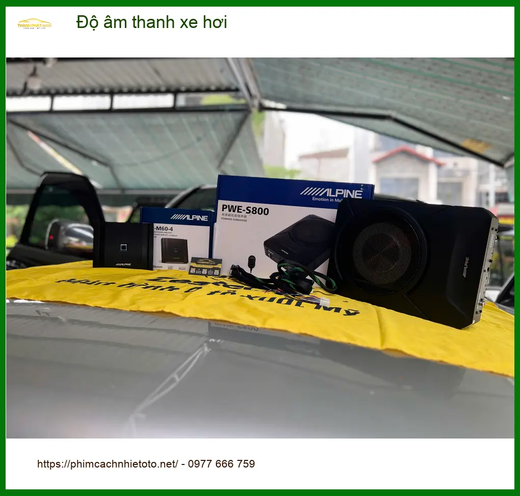 Anh Bảo độ âm thanh xe hơi cho Hyundai SantaFe tại Quận 2 để trải nghiệm âm nhạc sống động ảnh thực tế 3