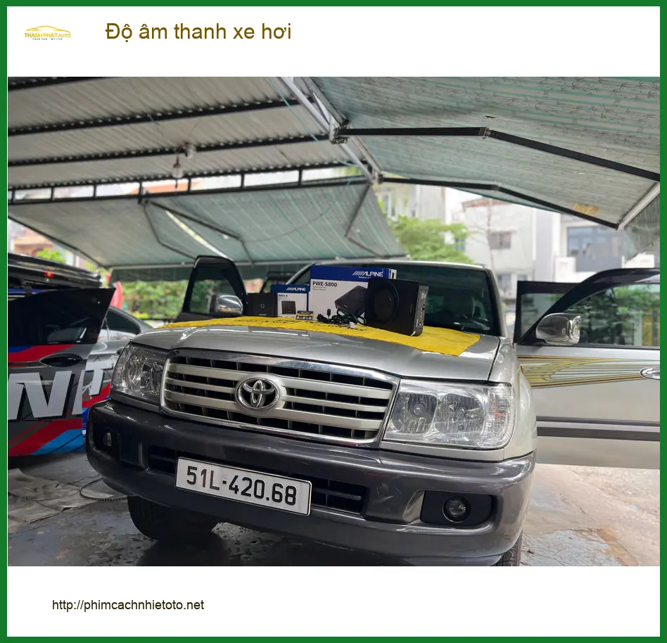 Anh Bảo độ âm thanh xe hơi cho Hyundai SantaFe tại Quận 2 để trải nghiệm âm nhạc sống động ảnh thực tế 4