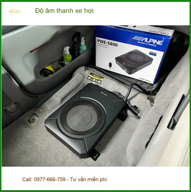 Bác Cường độ âm thanh Honda Civic tại Quận 1 nghe nhạc sống động hơn