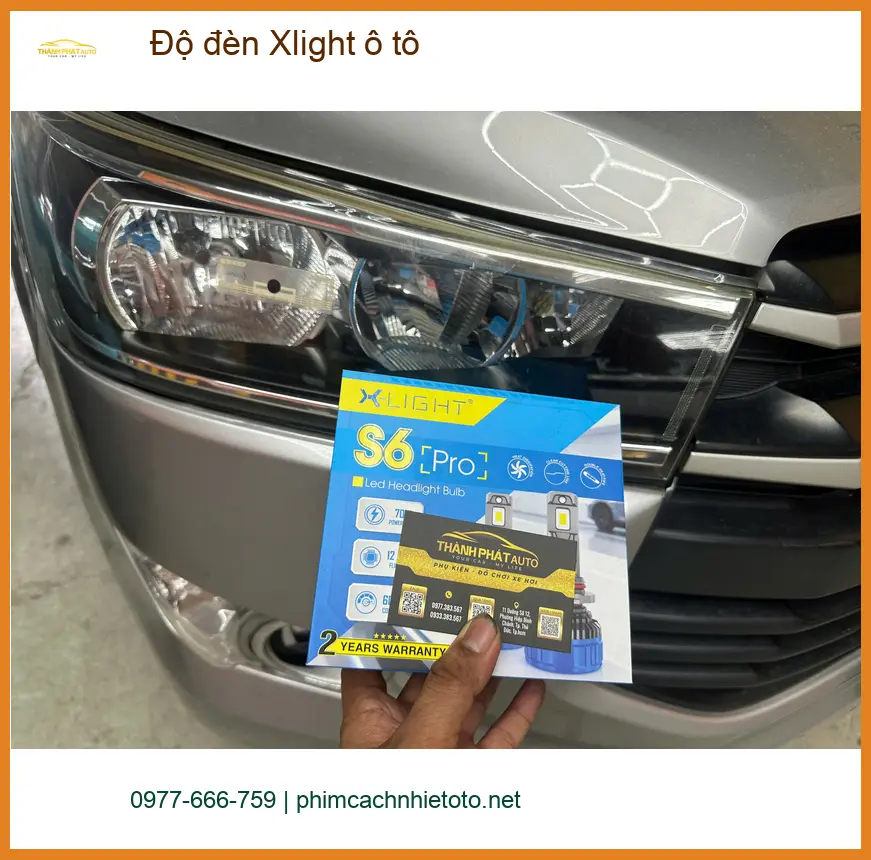 Anh Tùng nâng cấp đèn Xlight ô tô cho Mazda 3 tại Quận 5 vì đèn zin không đủ sáng ảnh thực tế 2