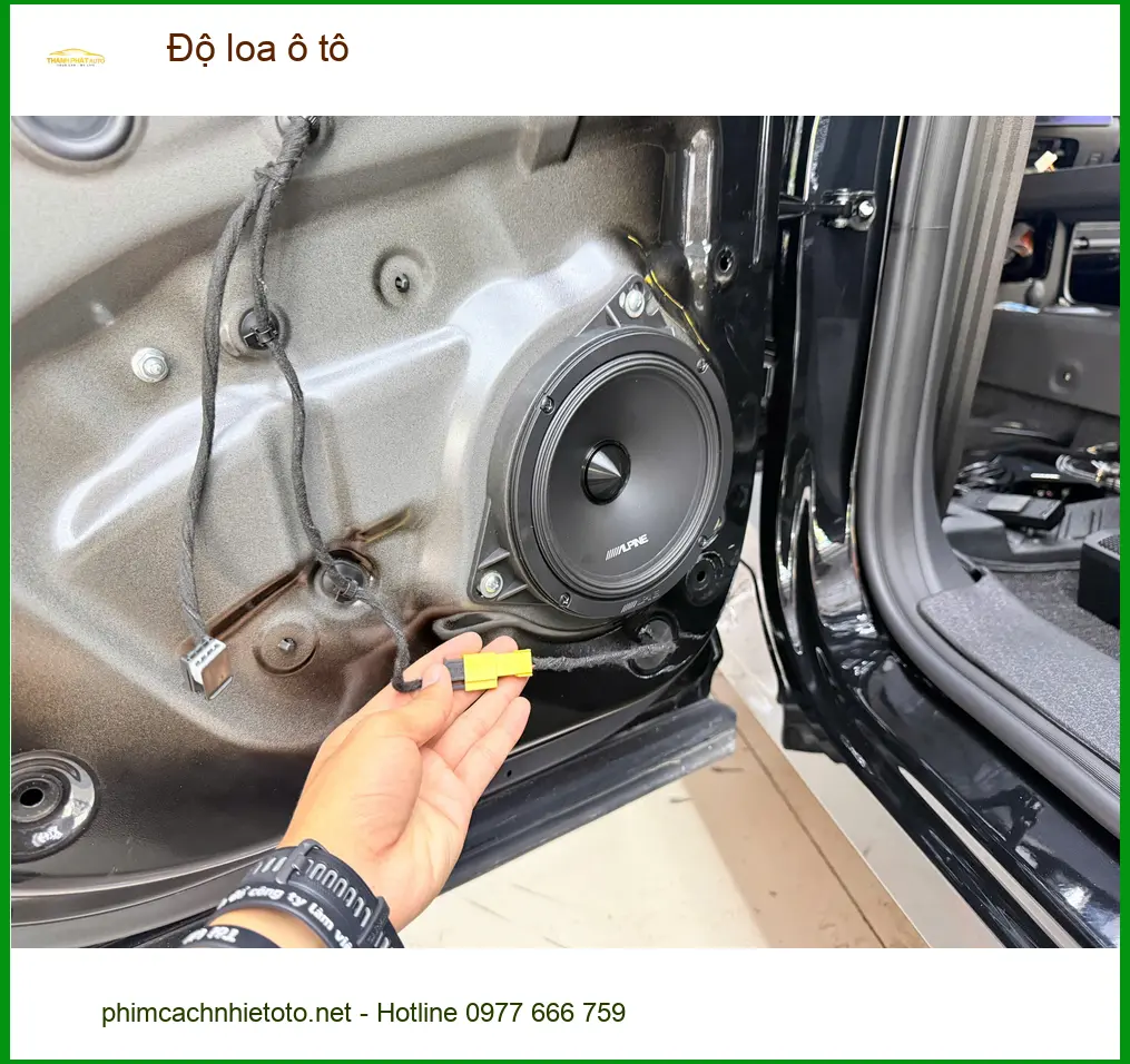 Anh Dũng độ loa ô tô Hyundai Accent tại Quận 12 để âm thanh sống động hơn ảnh thực tế 4