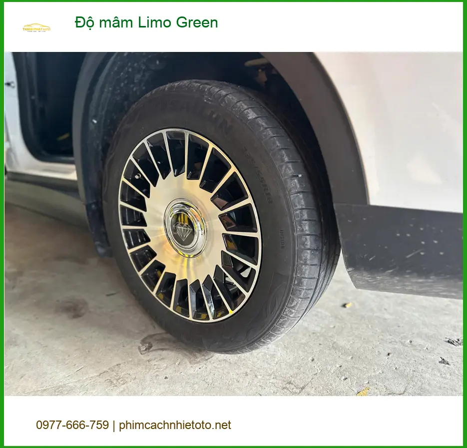 Chị Thanh độ mâm Limo Green cho Hyundai Creta ở Quận Tân Phú