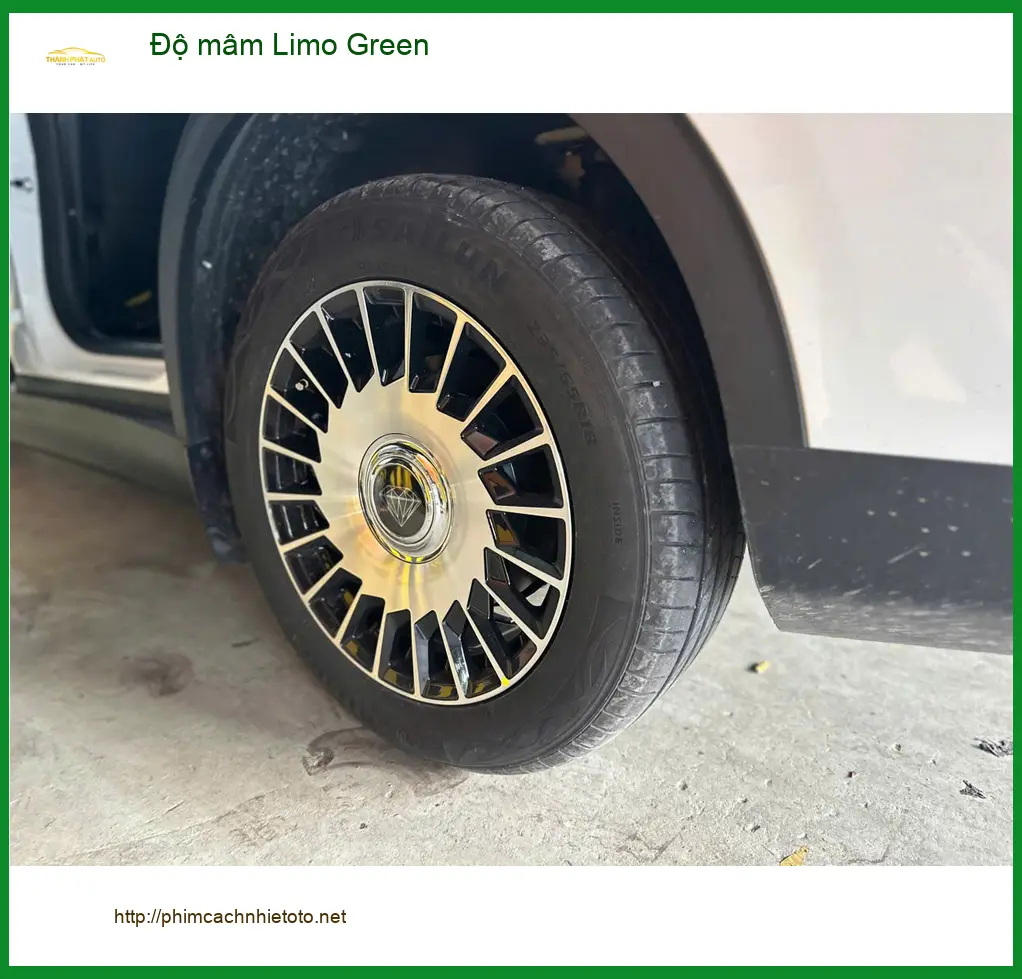 Anh Khang độ mâm Limo Green cho Honda CRV tại Quận 2 để xe thêm nổi bật