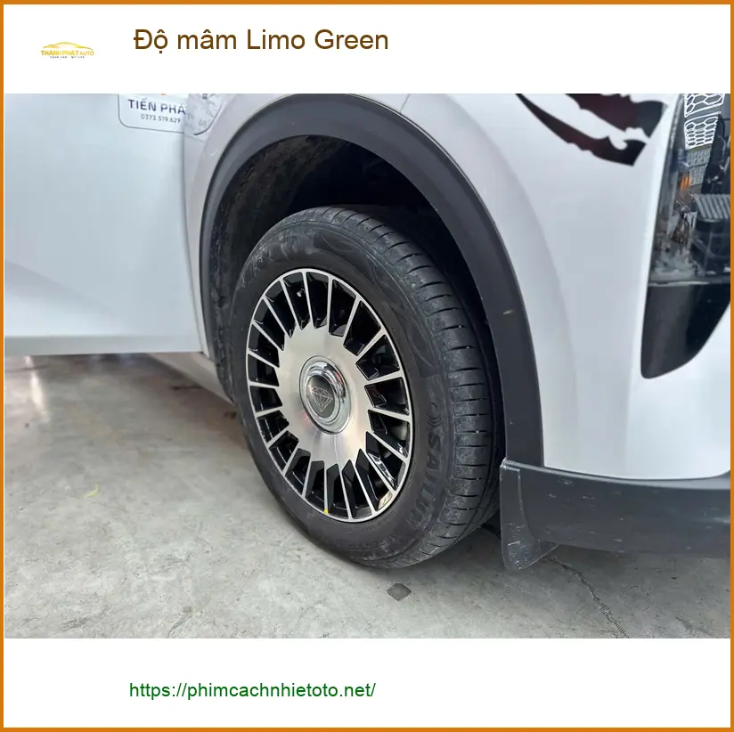 Anh Khang độ mâm Limo Green cho Honda CRV tại Quận 2 để xe thêm nổi bật ảnh thực tế 2