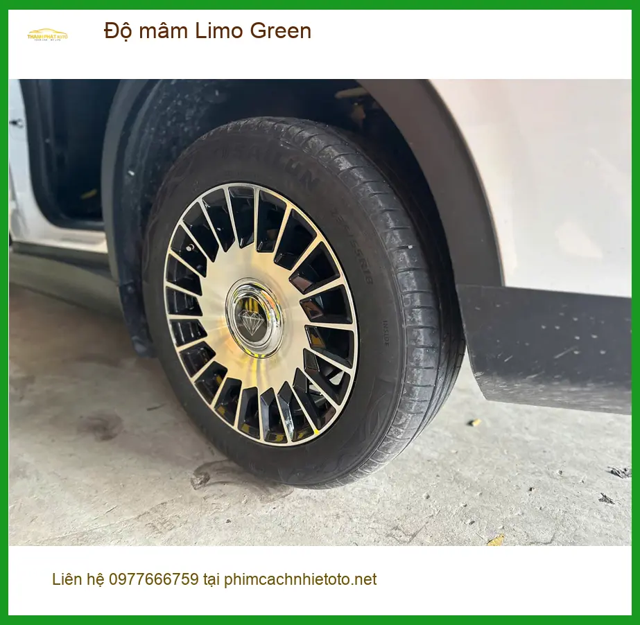 Anh Tuấn Kiệt độ mâm Limo Green cho Hyundai Creta tại Quận 1 để tạo điểm nhấn độc đáo