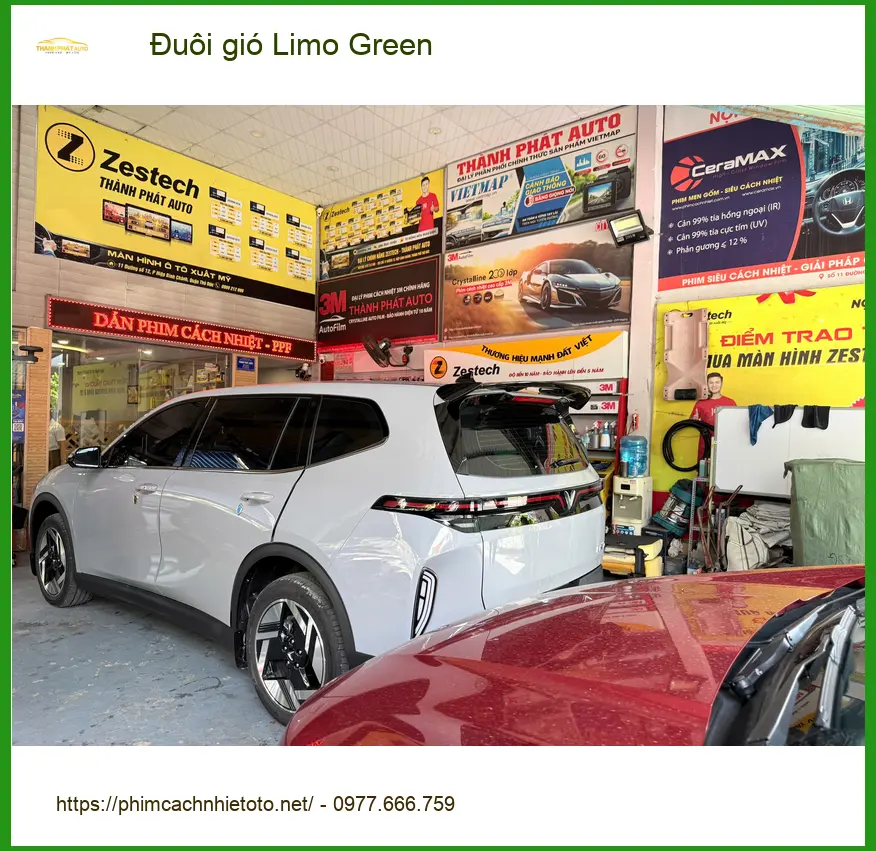 Anh Dũng nâng cấp đuôi gió Limo Green cho Hyundai Accent tại Quận Tân Bình ảnh thực tế 3