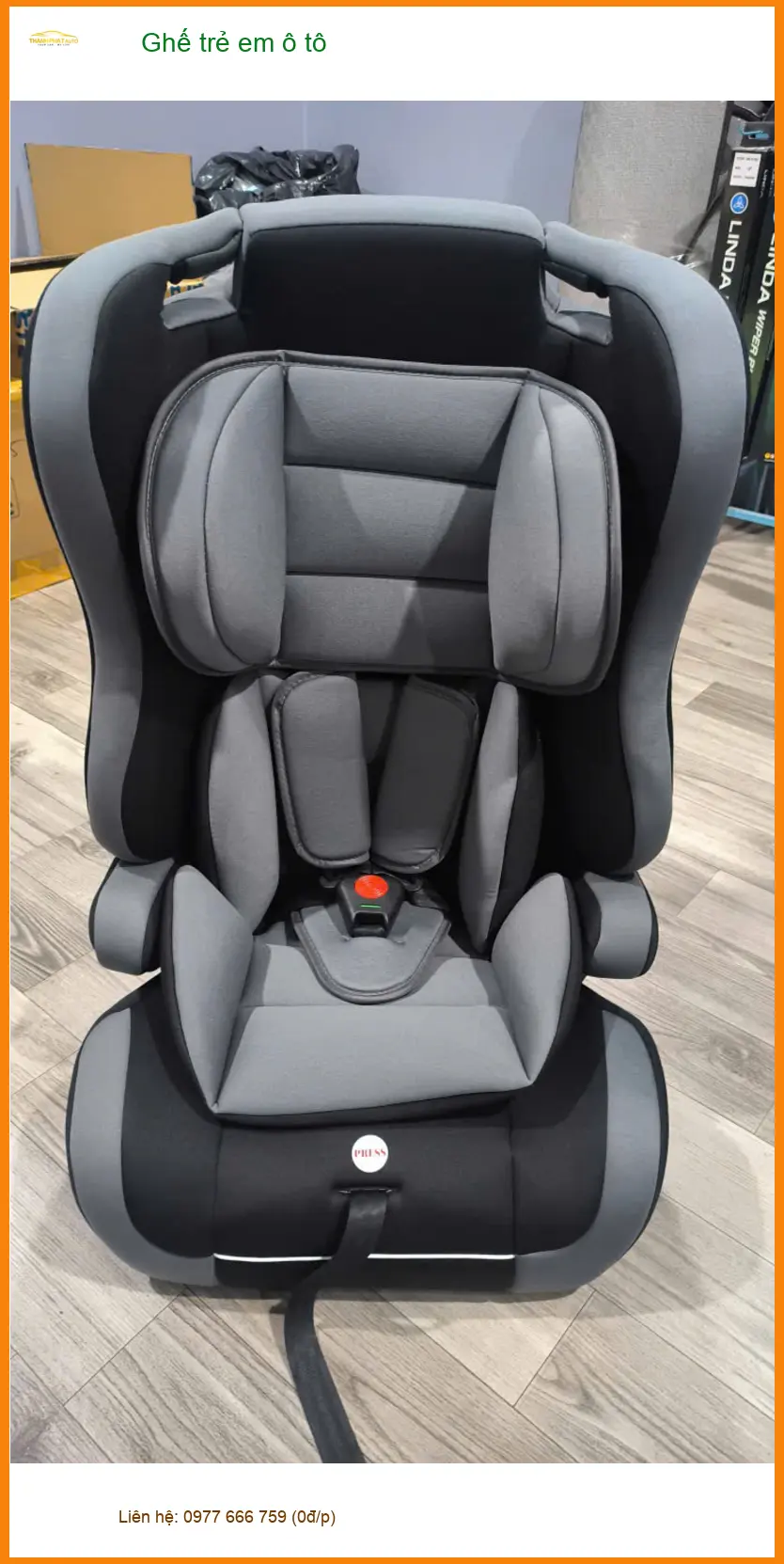 Anh Hưng tìm địa chỉ lắp ghế trẻ em ô tô tại Quận 1 cho Honda CRV ảnh thực tế 5