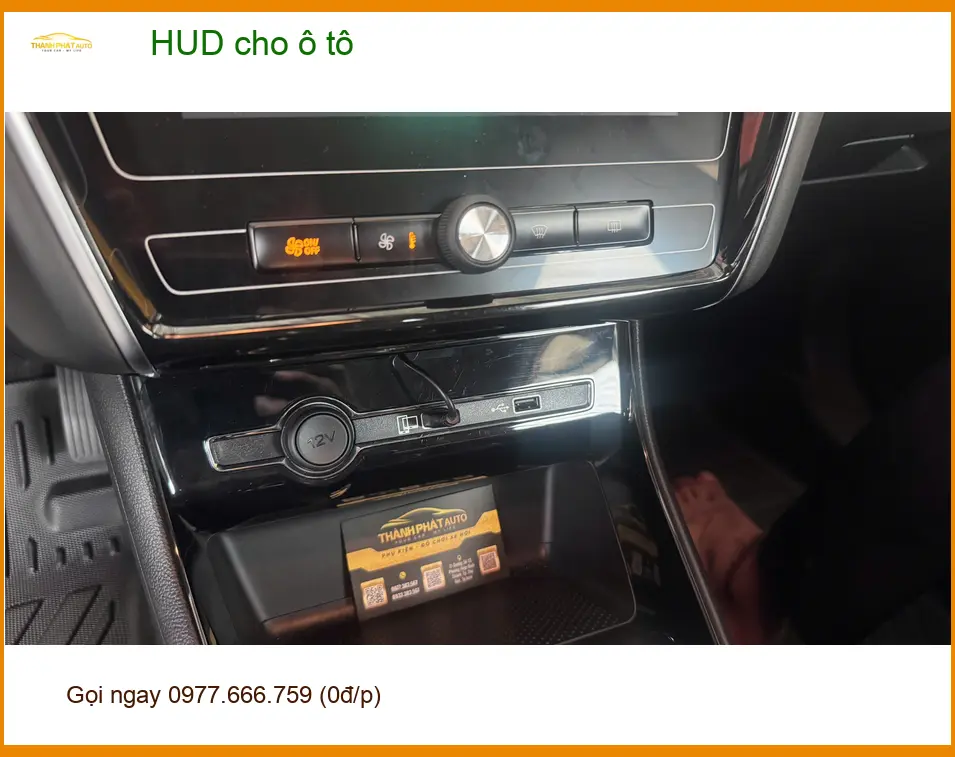 Chị Thảo lắp HUD cho Hyundai Accent tại Nhà Bè để lái xe an toàn hơn ảnh thực tế 5