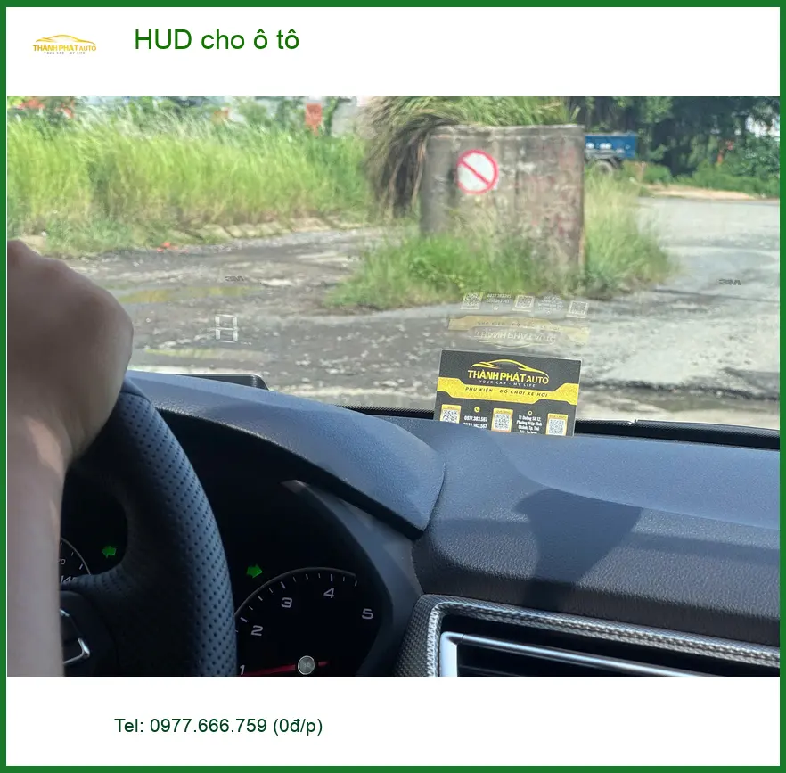 Anh Kiên lắp HUD cho ô tô Hyundai Santa Fe tại Quận 7 để dễ quan sát chỉ số lái ảnh thực tế 5
