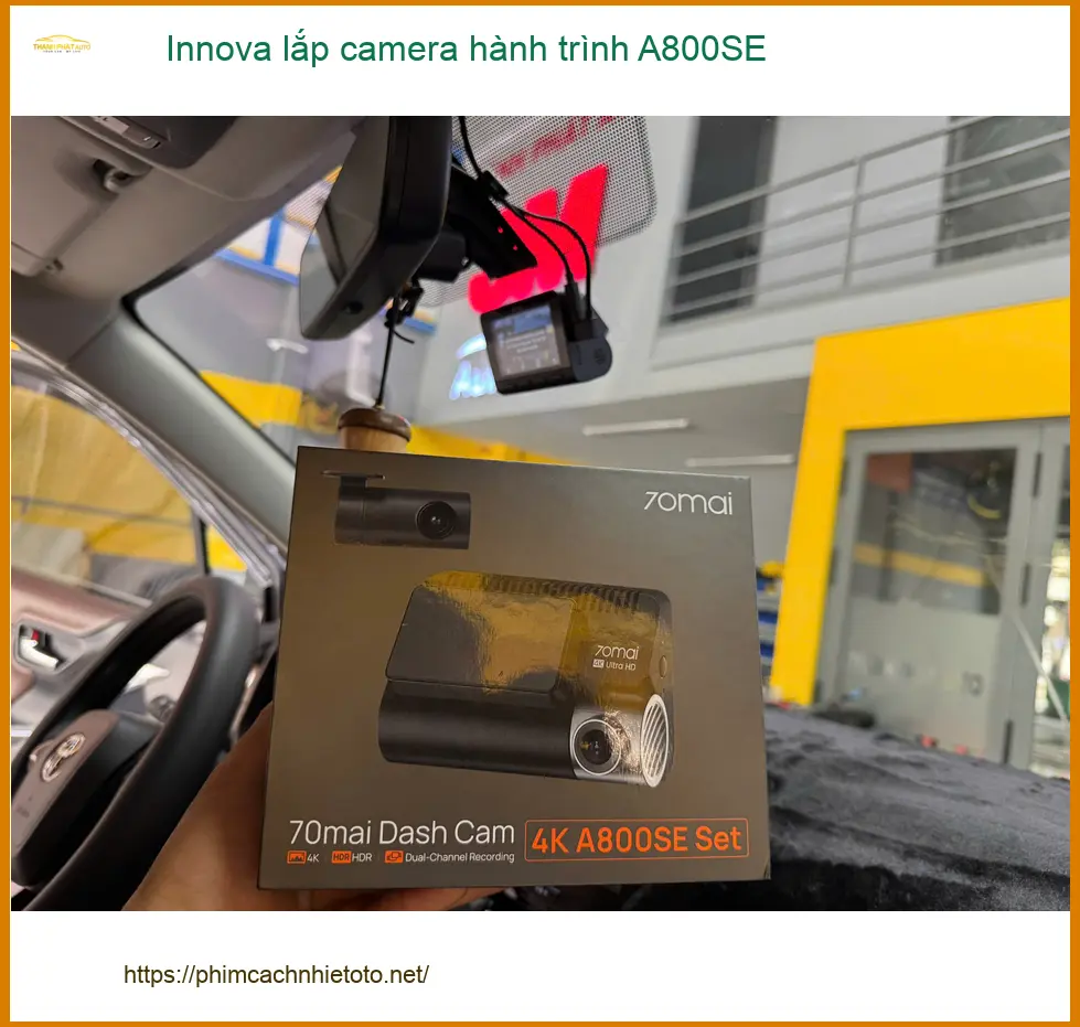Anh Tấn Lắp Camera Hành Trình A800SE Innova Tại Quận Phú Nhuận ảnh thực tế 3
