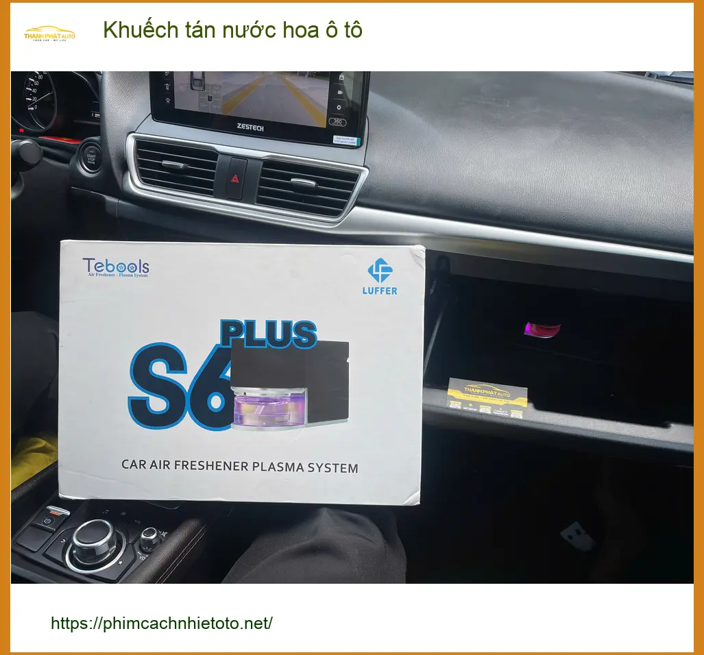 Chị Nguyệt lắp khuếch tán nước hoa ô tô Mitsubishi Outlander tại Quận Phú Nhuận ảnh thực tế 4
