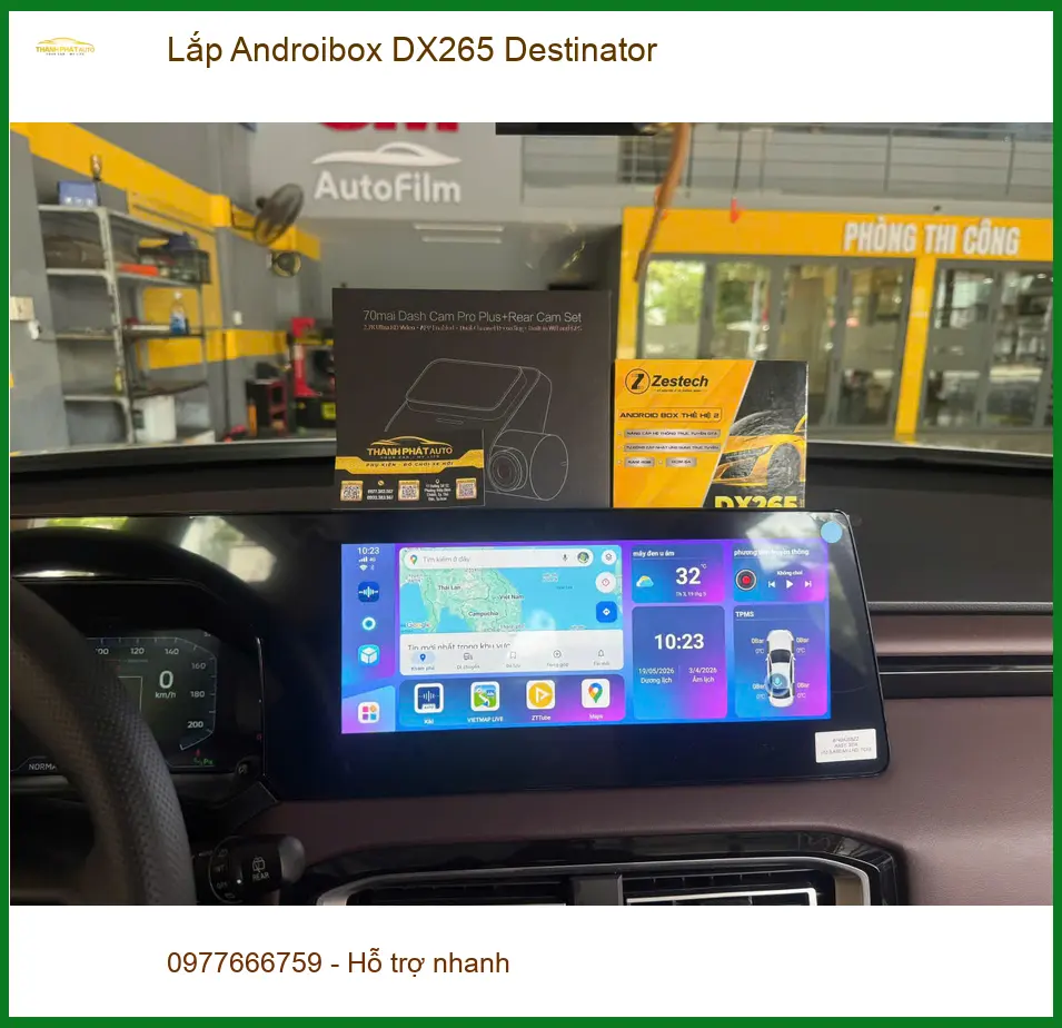 Anh Phước nâng cấp Android Box DX265 Destinator cho Mazda CX-5 tại Quận 2 ảnh thực tế 4