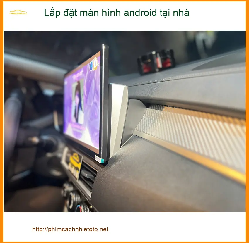 Chị Hằng lắp đặt màn hình Android cho Honda CRV tại nhà Quận Tân Phú uy tín ảnh thực tế 2