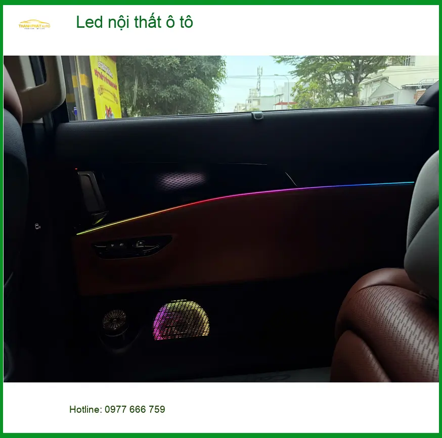 Chị Mỹ Duyên độ Led nội thất ô tô Hyundai Creta Quận 7 vì đèn zin quá đơn điệu ảnh thực tế 2