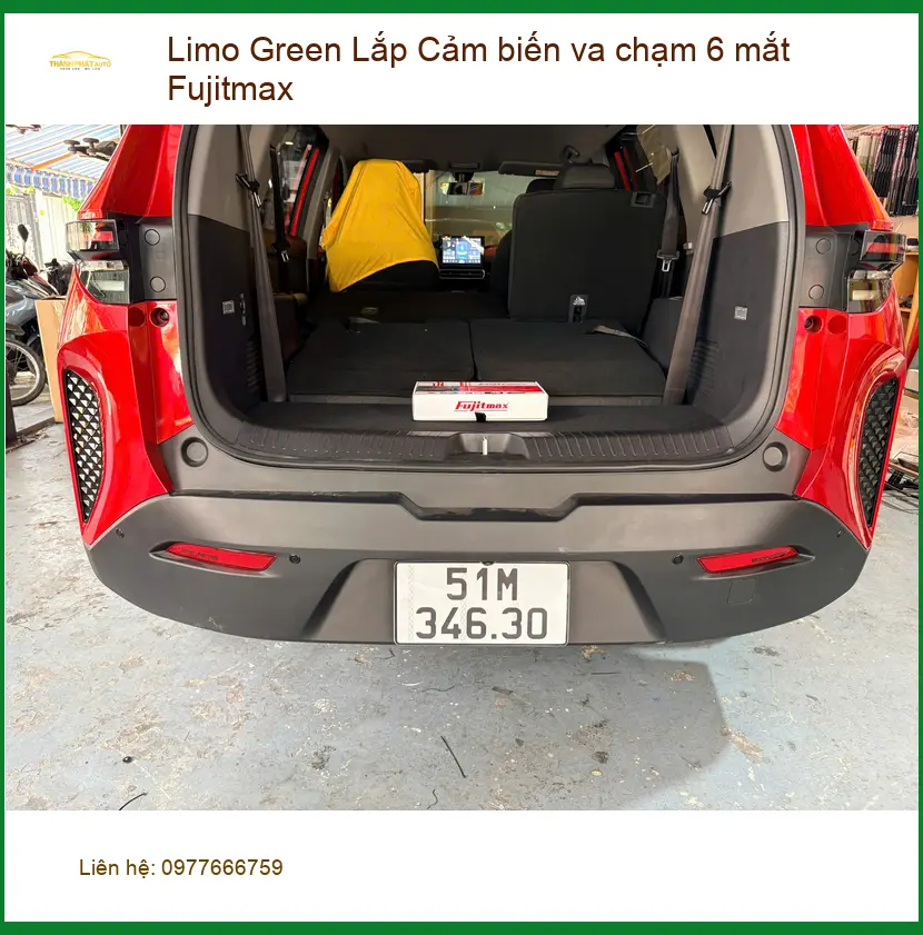 Anh Khải lắp cảm biến va chạm 6 mắt Fujitmax cho Mercedes C-Class ở Quận 4 ảnh thực tế 3