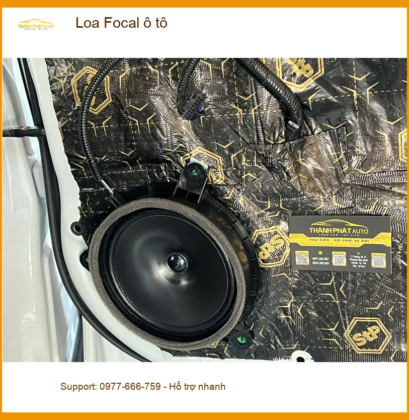 Anh Minh nâng cấp Loa Focal ô tô cho Hyundai Accent tại Gò Vấp