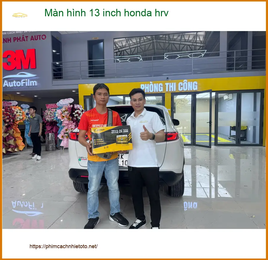 Cửa hàng lắp màn hình 13 inch Honda HR-V uy tín, giá tốt tại Quận Tân Phú ảnh thực tế 2