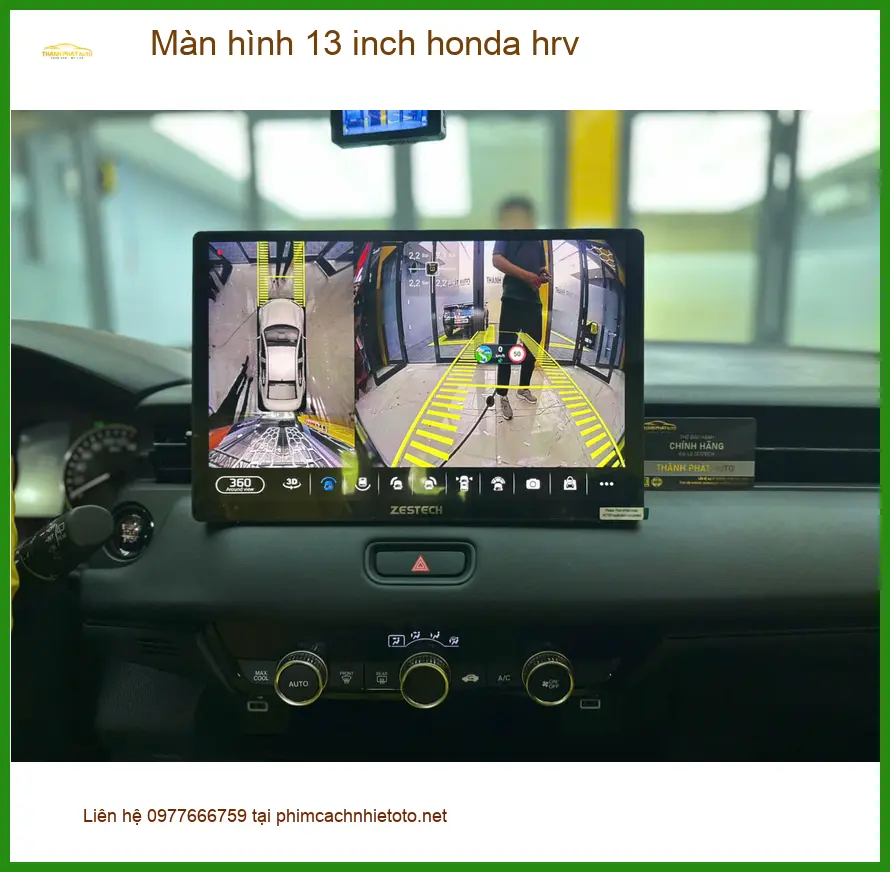 Cửa hàng lắp màn hình 13 inch Honda HR-V uy tín, giá tốt tại Quận Tân Phú ảnh thực tế 3