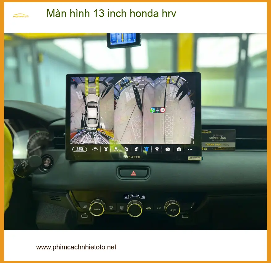 Cửa hàng lắp màn hình 13 inch Honda HR-V uy tín, giá tốt tại Quận Tân Phú ảnh thực tế 4