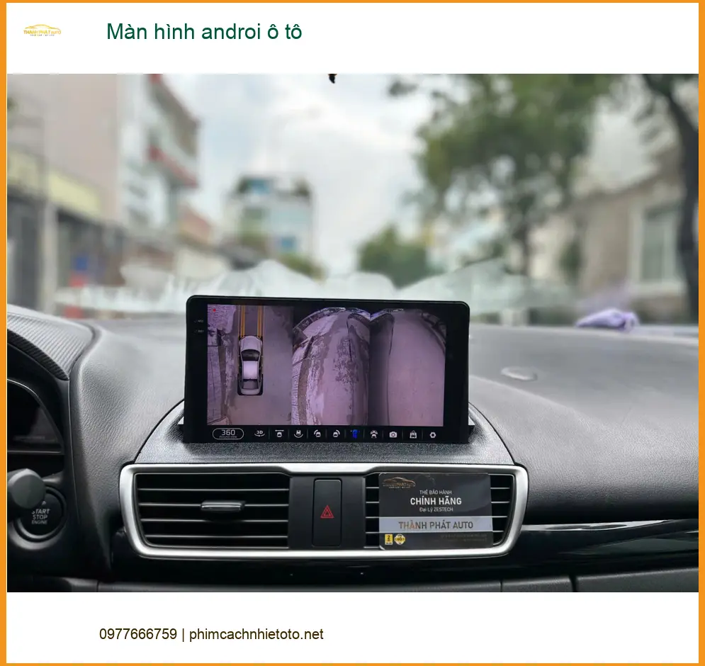 Chú Bình nâng cấp màn hình Android ô tô cho Toyota Vios tại Quận Bình Thạnh để tiện xem giải trí. ảnh thực tế 3