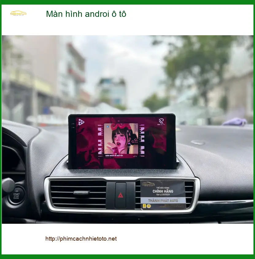 Chú Bình nâng cấp màn hình Android ô tô cho Toyota Vios tại Quận Bình Thạnh để tiện xem giải trí. ảnh thực tế 5