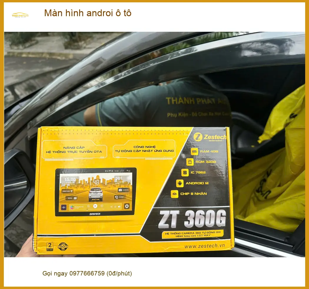 Anh Khánh lắp màn hình Android ô tô cho Hyundai Accent tại Quận 11 để nâng tầm trải nghiệm giải trí