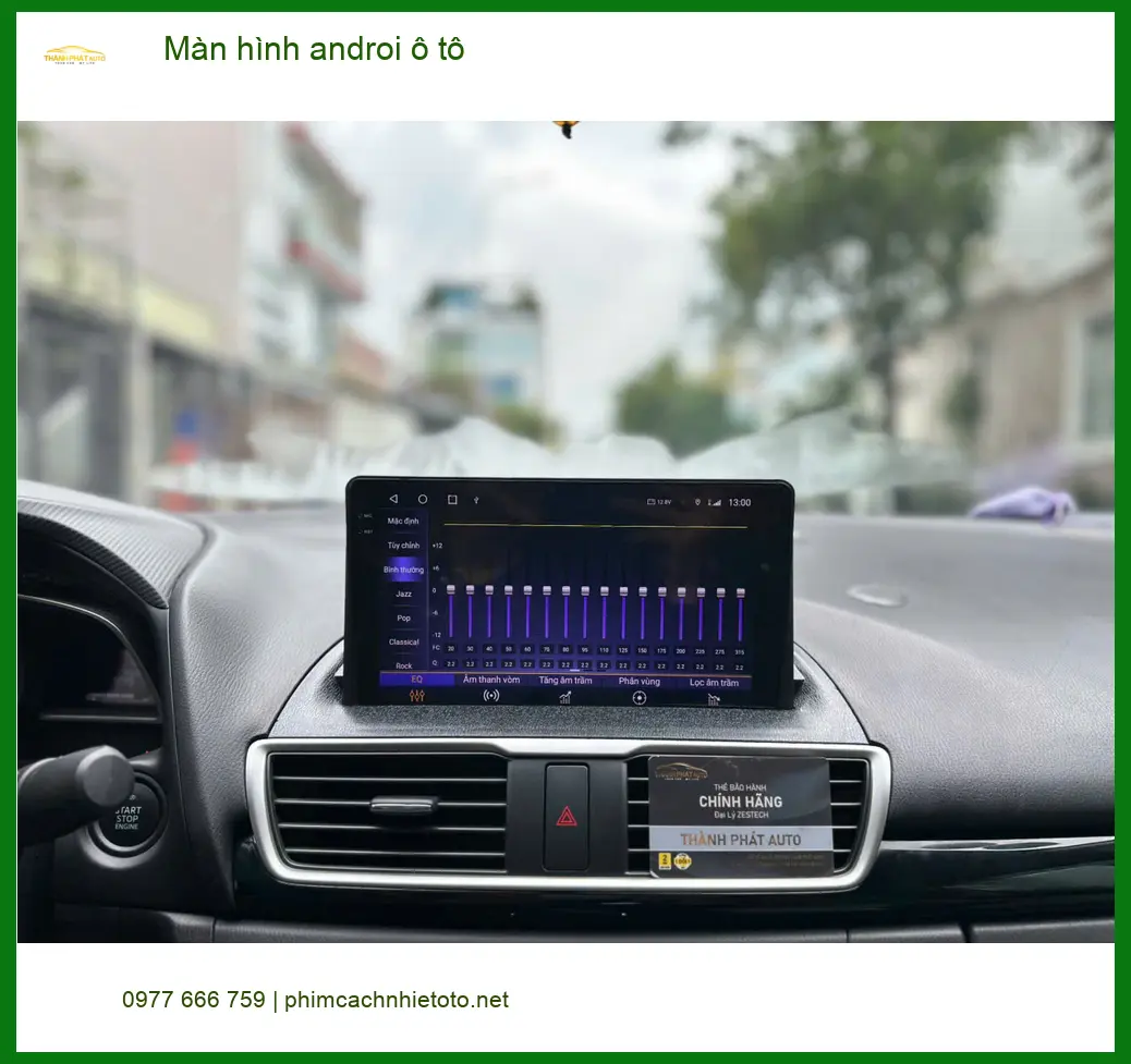 Anh Khánh lắp màn hình Android ô tô cho Hyundai Accent tại Quận 11 để nâng tầm trải nghiệm giải trí ảnh thực tế 4