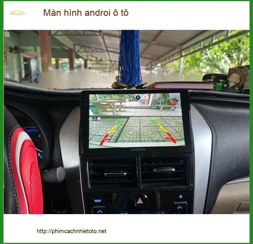 Anh Tùng lắp màn hình androi ô tô cho Hyundai Accent ở Quận 2. ảnh thực tế 3