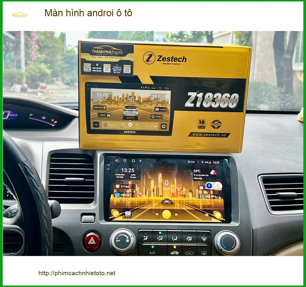 Chị Loan nâng cấp màn hình Android cho Kia Carnival ở Quận 6 ảnh thực tế 3