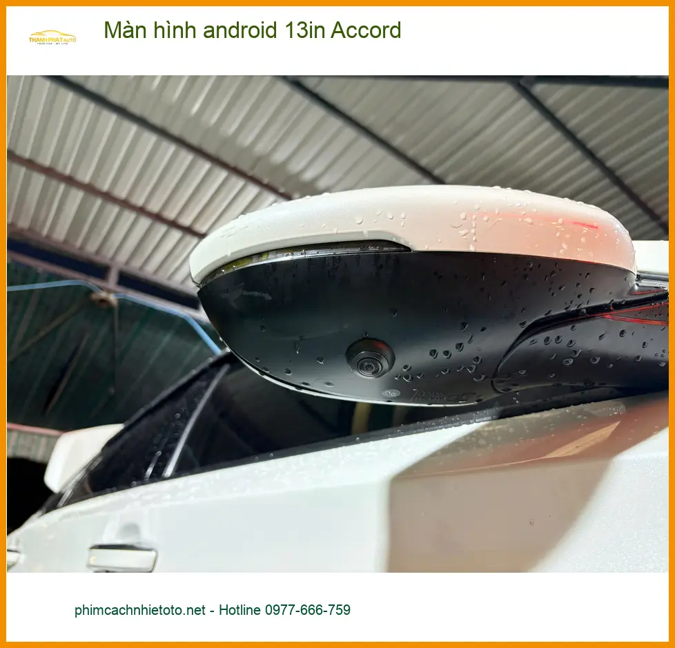 Anh Kiệt nâng cấp màn hình android 13in Accord tại Thủ Đức vì màn zin cũ đã hỏng