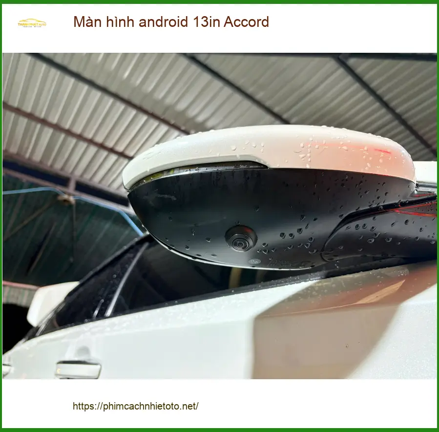 Anh Long lắp màn hình android 13in cho Honda Accord tại Quận 2
