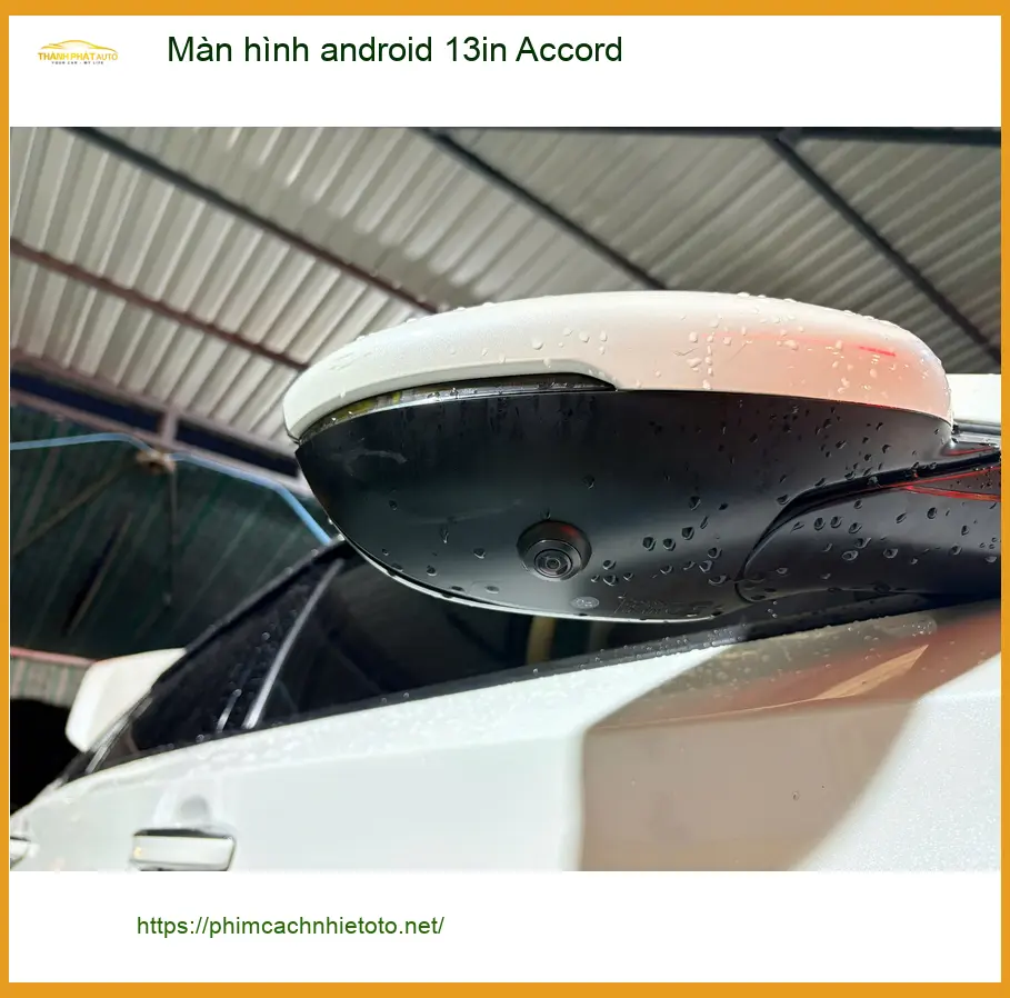 Anh Kiên lắp màn hình android 13in cho Accord tại Quận 7 vì màn hình zin đã cũ và chậm ảnh thực tế 4
