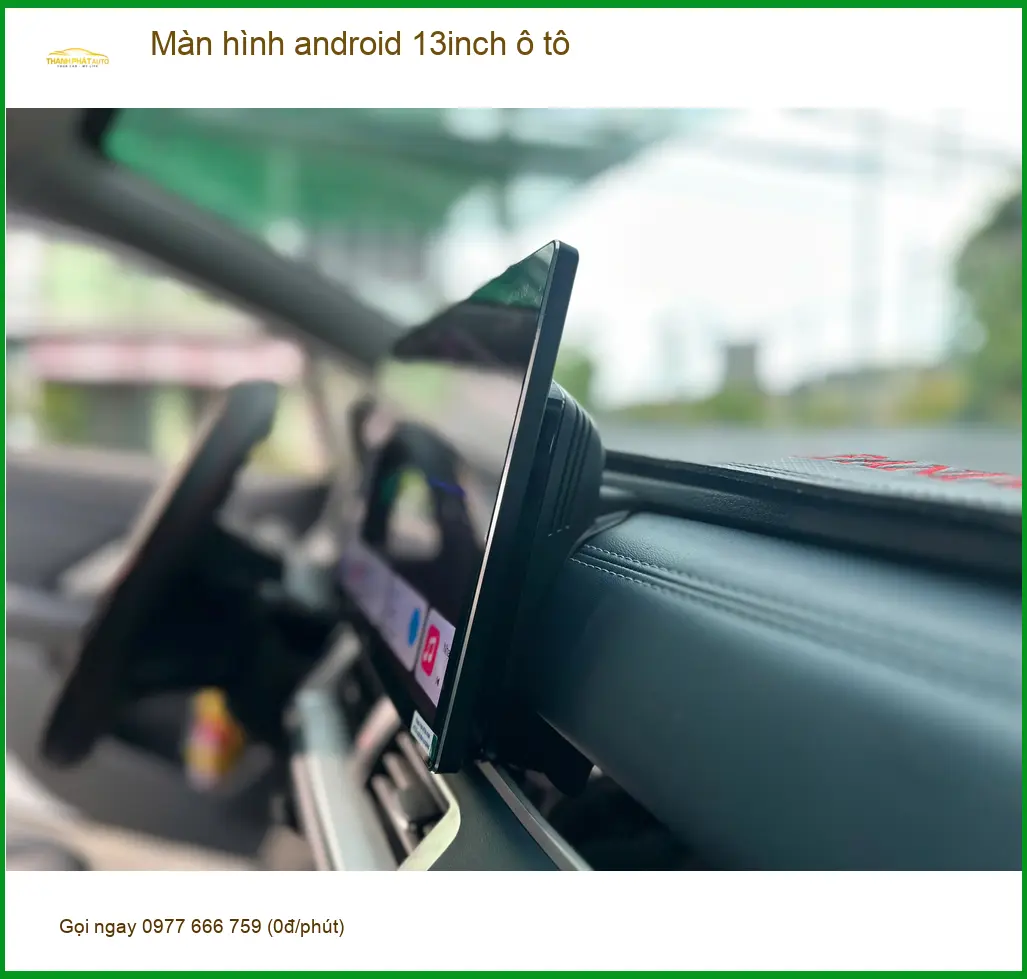 Anh Khánh lắp màn hình Android 13inch ô tô Hyundai Elantra tại Quận 4