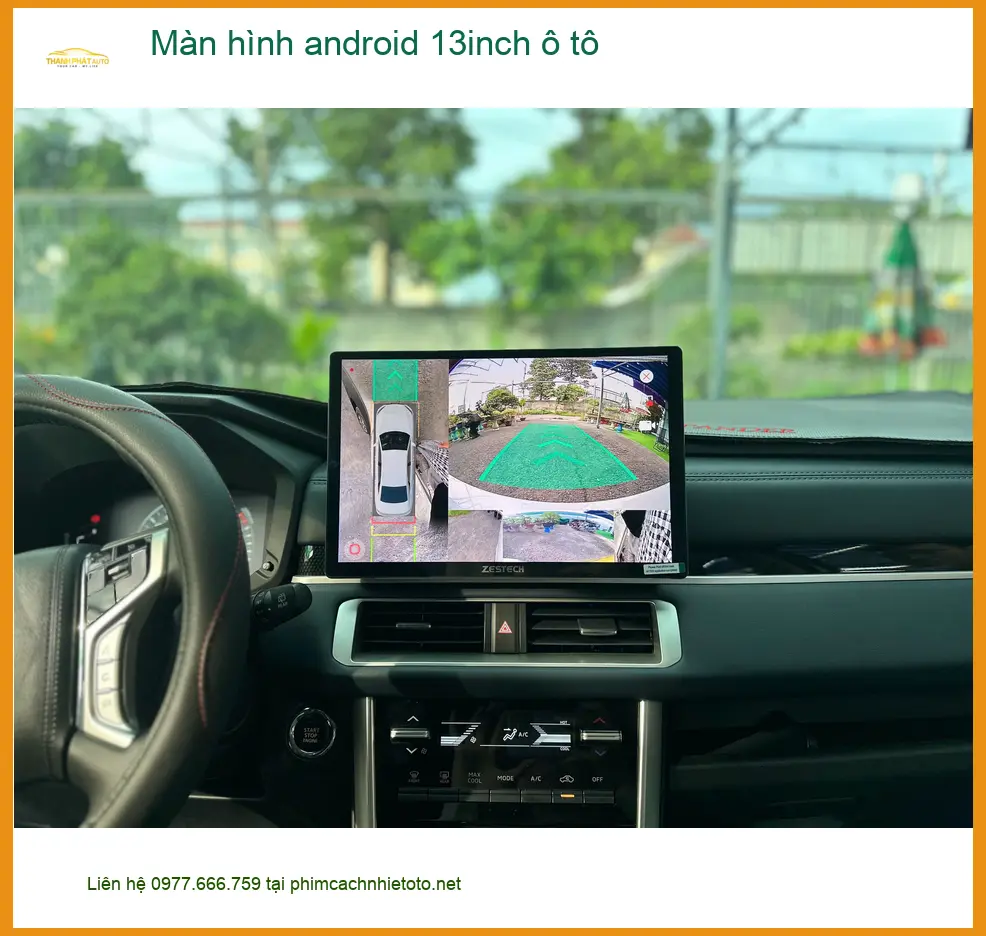 Anh Khánh lắp màn hình Android 13inch ô tô Hyundai Elantra tại Quận 4 ảnh thực tế 3