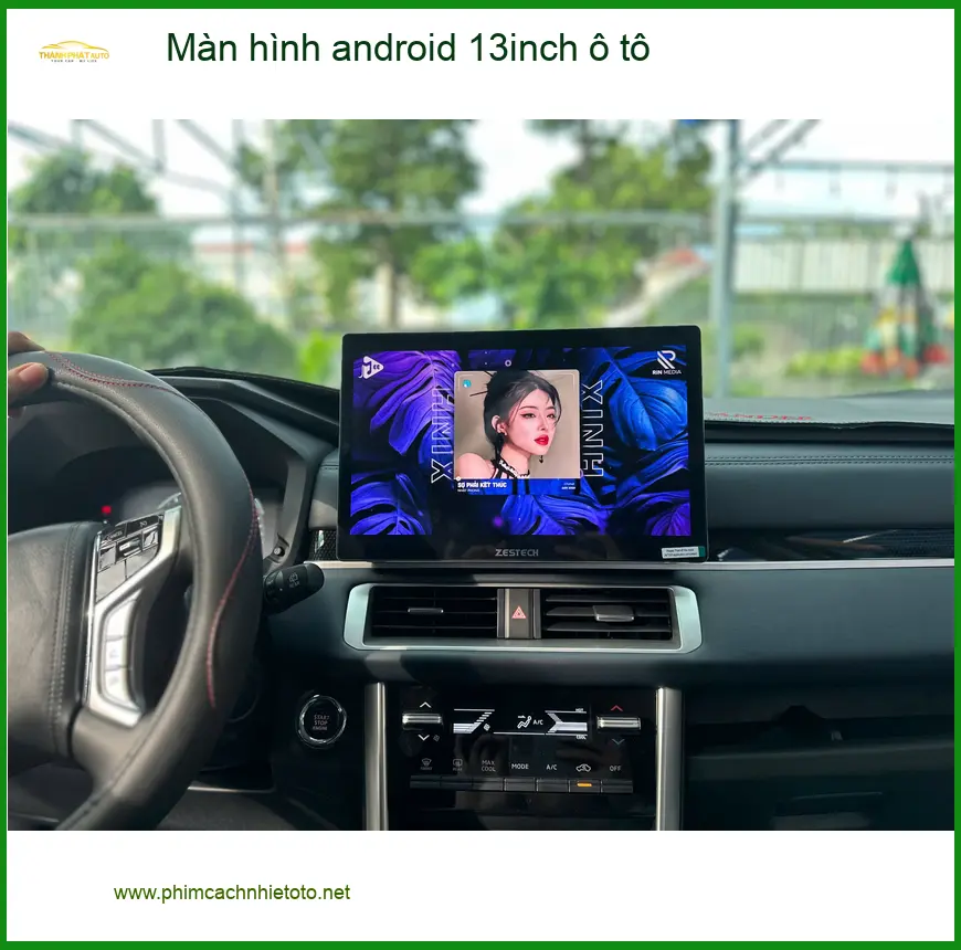 Anh Lộc gắn màn hình Android 13inch ô tô cho Mazda CX-5 tại Hóc Môn.