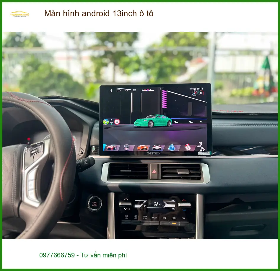 Anh Lộc gắn màn hình Android 13inch ô tô cho Mazda CX-5 tại Hóc Môn. ảnh thực tế 4