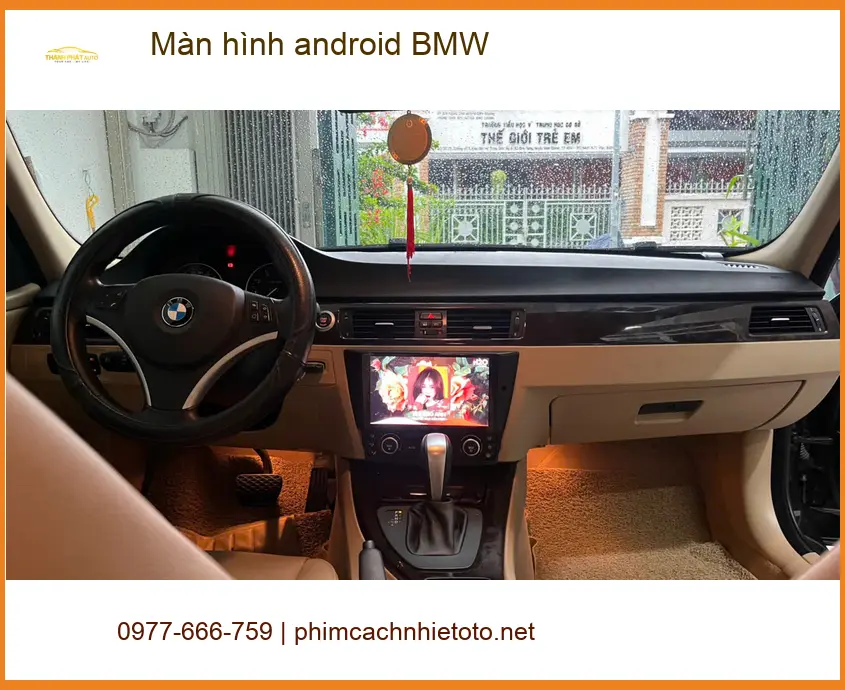 Anh Tú lắp màn hình Android BMW 5 Series tại Củ Chi để trải nghiệm công nghệ mới nhất ảnh thực tế 5