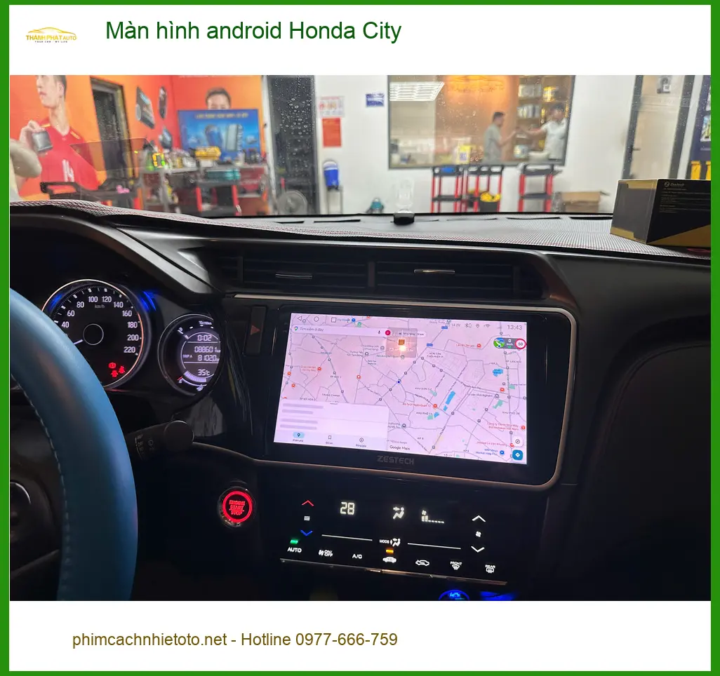 Anh Khánh Duy lắp màn hình Android Honda City Quận 12 nâng cấp giải trí ảnh thực tế 3