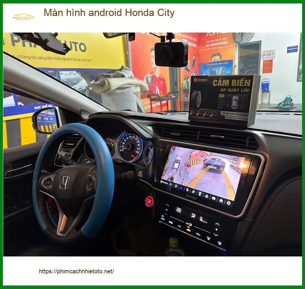 Anh Minh nâng cấp màn hình Android Honda City tại Quận 2 để có nhiều tiện ích ảnh thực tế 3