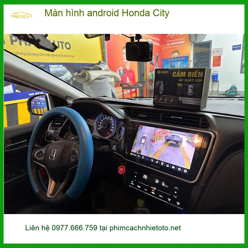 Anh Dũng lắp màn hình Android Honda City tại Thủ Đức, trải nghiệm mới ảnh thực tế 4