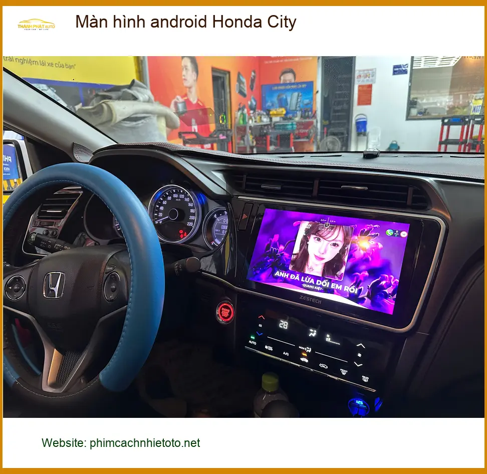 Anh Tấn lắp màn hình android Honda City Quận 1 để nâng tầm trải nghiệm giải trí ảnh thực tế 2