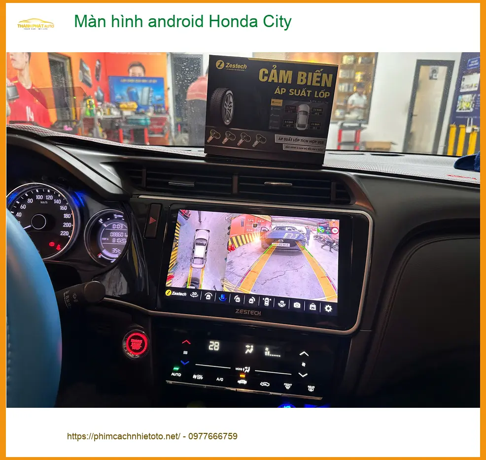 Anh Tấn lắp màn hình android Honda City Quận 1 để nâng tầm trải nghiệm giải trí ảnh thực tế 3