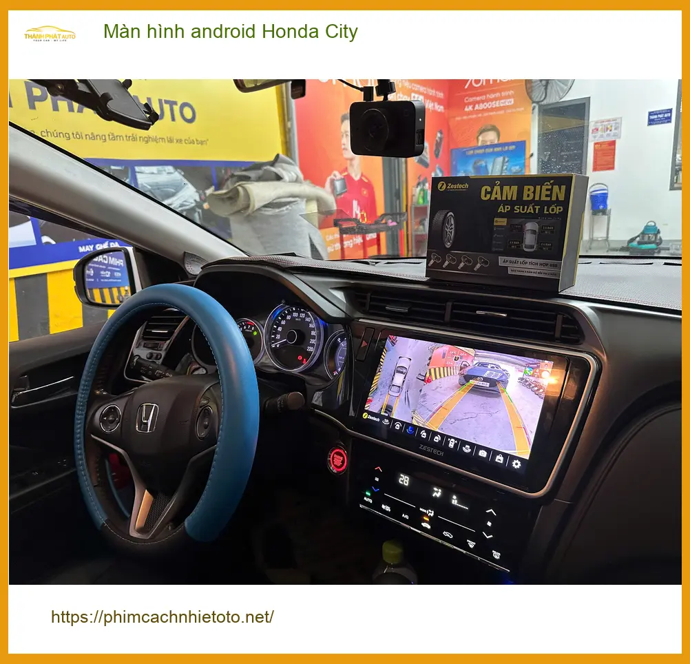 Anh Tấn lắp màn hình android Honda City Quận 1 để nâng tầm trải nghiệm giải trí ảnh thực tế 4