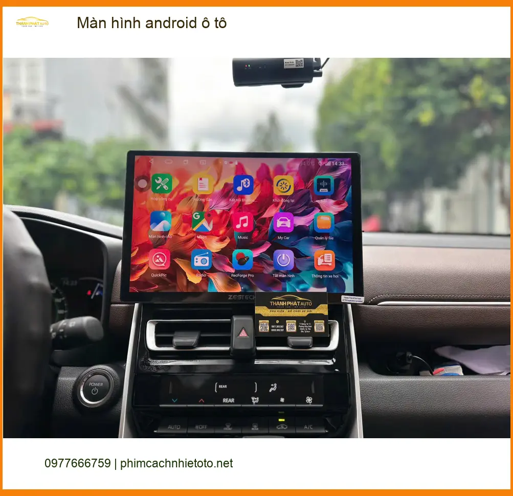 Anh Bách lắp màn hình Android ô tô cho Kia Seltos tại Quận 6 tìm nơi uy tín ảnh thực tế 2