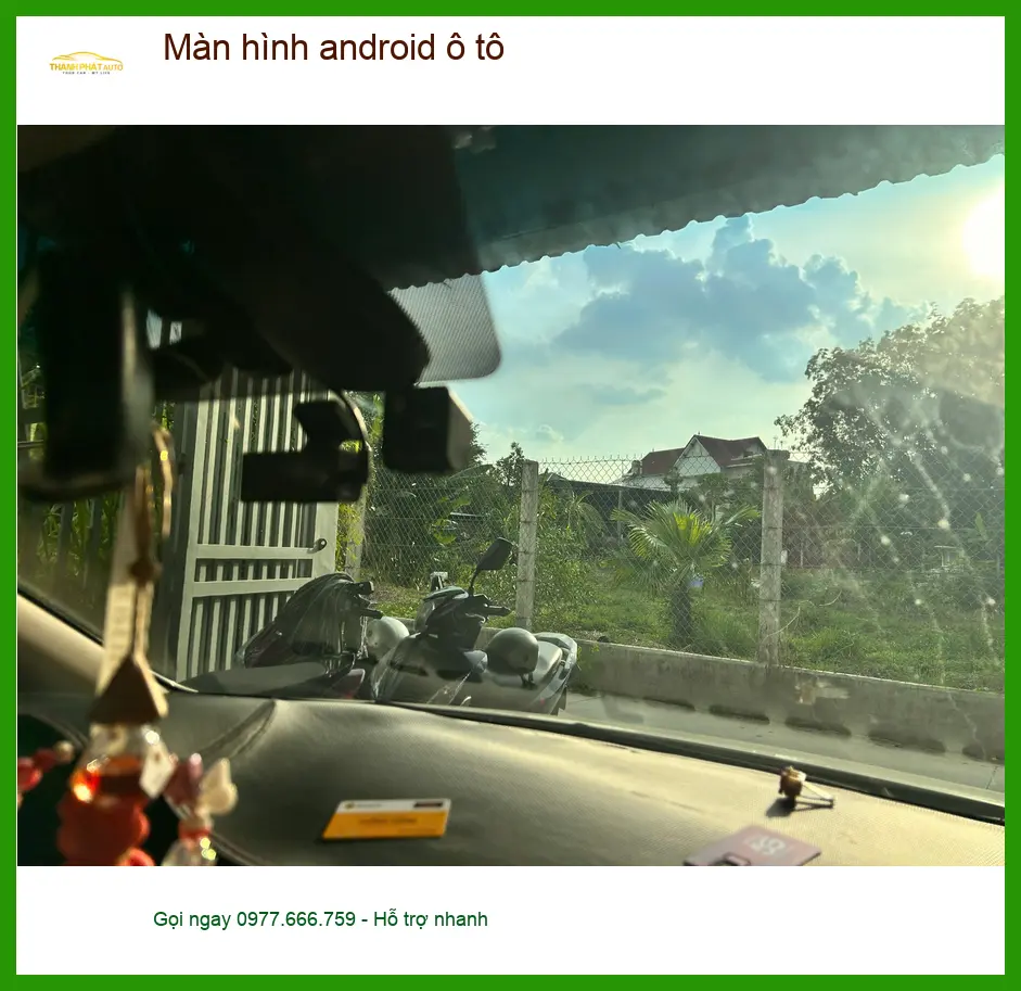 Anh Kiên lắp màn hình Android ô tô cho Mitsubishi Xpander tại Thủ Đức để giải trí ảnh thực tế 3