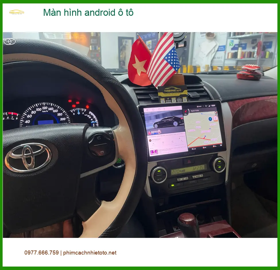 Cô Bích lắp màn hình Android ô tô cho Suzuki XL7 ở Quận 3. ảnh thực tế 5